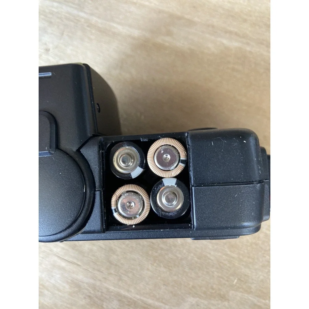 Vintage Minolta 128 Flash With Case An Lens